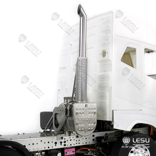 1/14 truck model metal toy FH-16 exhaust chimney G-6230 Tamiya tractor LESU