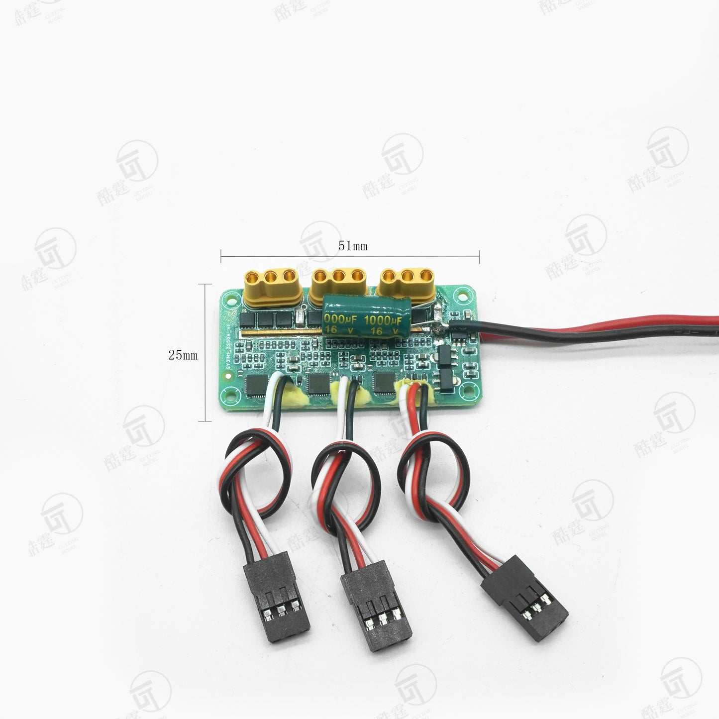 CUT Model CUT-3H1-02 hydraulic model with one-to-three brushless electronic adjustment, small size, suitable for small scale