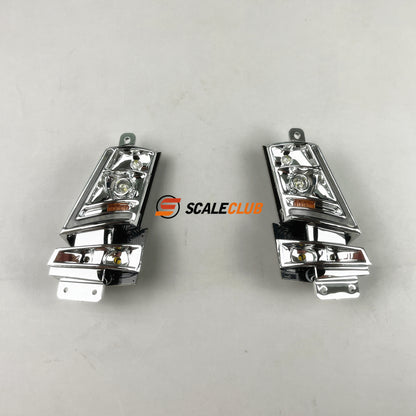 Scaleclcub model RC 1/14 Volvo Tamiya Fh750 integrated flowing headlight