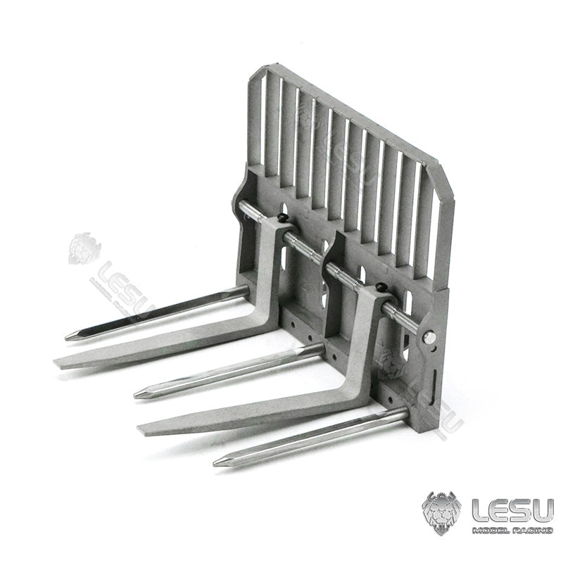 LESU 1/14 Engineering Hydraulic Model Bobcat Loader Upgrade Equipment Fork