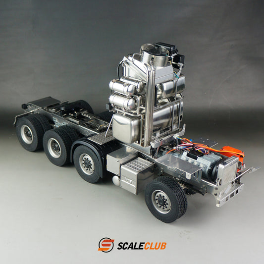 Scaleclub 1/14 Tamiya MAN 8x8 heavy tractor truck full metal chassis