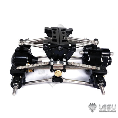 1/14 Truck rear suspension assembly X-8002 Tamiya tractor original hole RC modified mud truck model LESU
