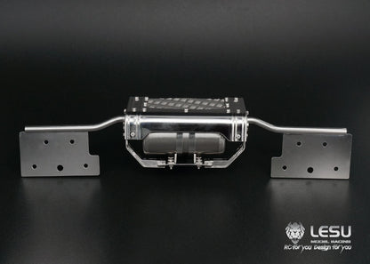 LESU 1/14 Tamiya heavy tractor remote control toy tail beam tail light gas tank set G-6200