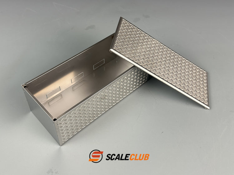 scaleclub 1/14 Tamiya truck trailer flatbed truck ballast bucket DIY modified battery box toolbox