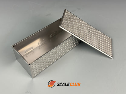 scaleclub 1/14 Tamiya truck trailer flatbed truck ballast bucket DIY modified battery box toolbox