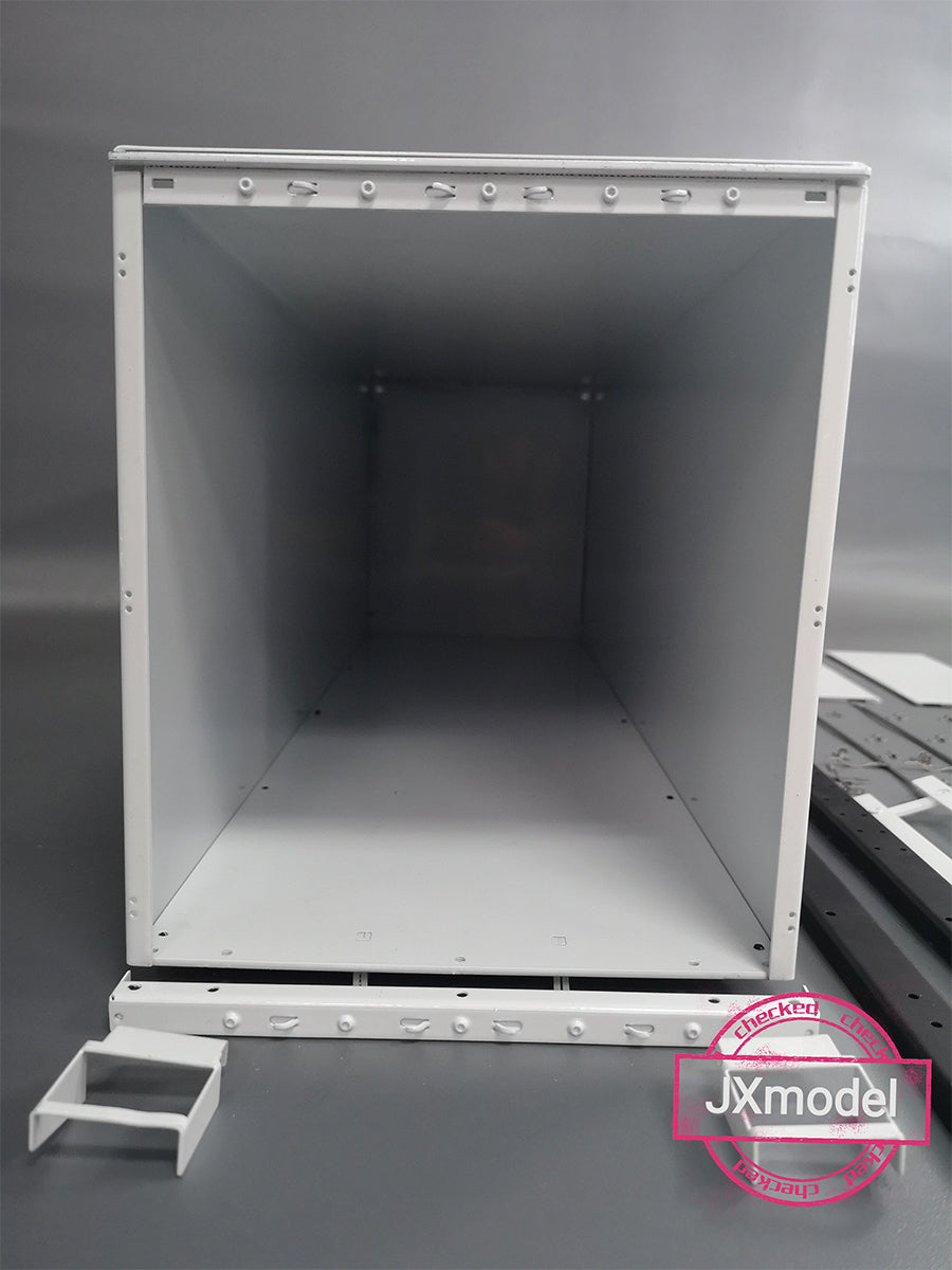 JXmodel 1:14 container truck model - all metal