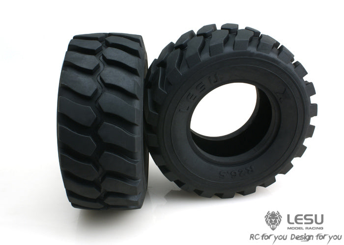 LESU 1/16 Loader Engineering Truck Gravel Tire RD-2004 Remote Control Modified Car Model