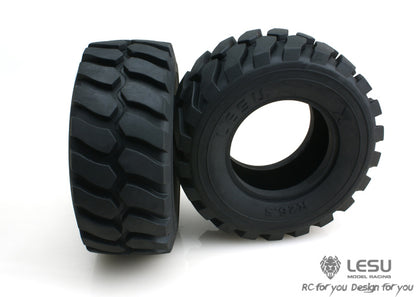 LESU 1/16 Loader Engineering Truck Gravel Tire RD-2004 Remote Control Modified Car Model