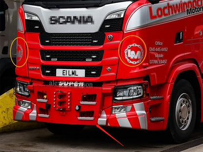 1/14 Truck Tamiya tractor R620 R470 R730 front hook coupler trailer hook G-6204 LESU