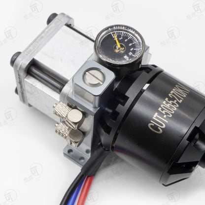 CUT model YDL55 Italian 5055 oil pump with pressure regulator and pressure gauge hydraulic oil pump model