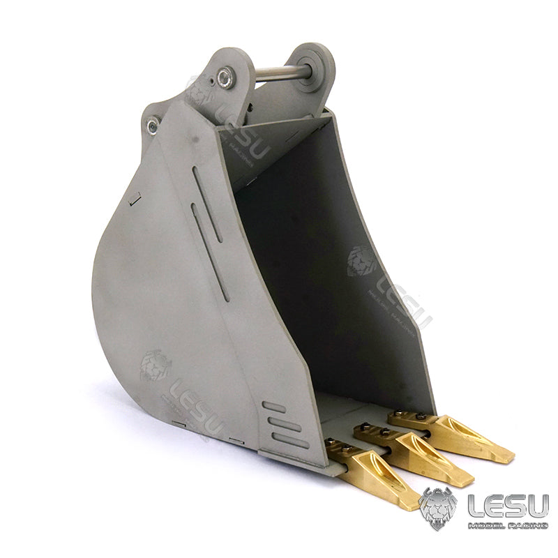 LESU 1/14 Engineering Hydraulic Excavator CAT 374F Modified Quick Release Narrow Bucket Attachment