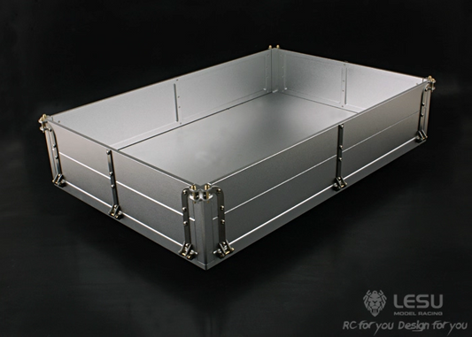 LESU1/14 Tamiya heavy tractor 8*8 remote control car model modified 280MM cargo box LS-20160303