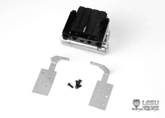 1/14 truck toy battery box gas tank tail beam light stand set L-1027 Tamiya tractor universal DIY modification