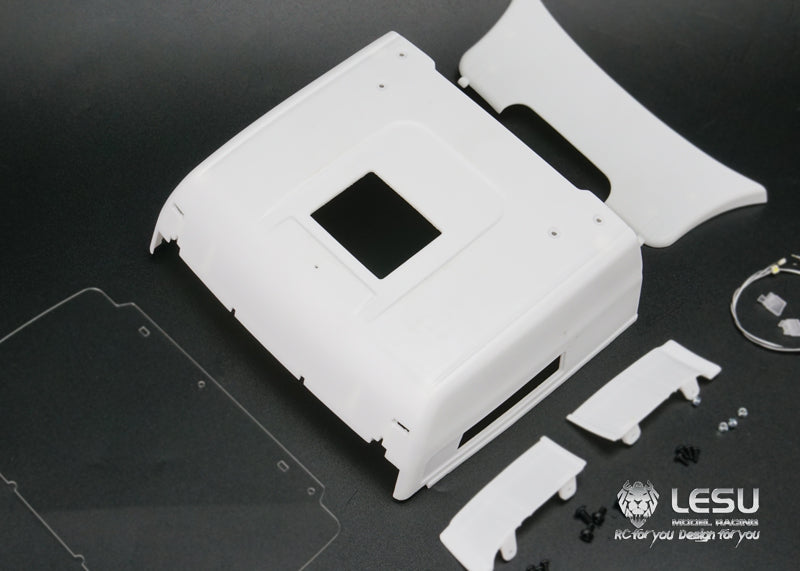 1/14 truck toy TGX car shell metal chin pump bumper Tamiya mud tractor accessories car model