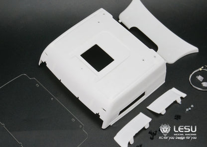 1/14 truck toy TGX car shell metal chin pump bumper Tamiya mud tractor accessories car model