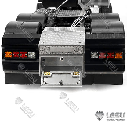 1/14 truck truck model toy FH16 tail beam tail light tool box set S-1278 Tamiya tractor LESU