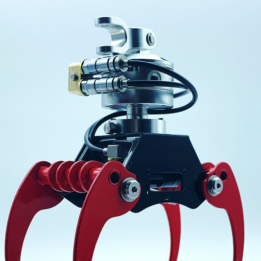 CUT- YYZ-01 Small Rotating Hydraulic Grip High-end Hydraulic Model Metal Attachment