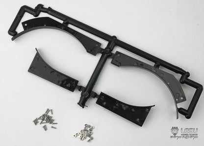 LESU 1/14 Tamiya tractor toy TGX modified wheel eyebrow ABS material mold production S-1241
