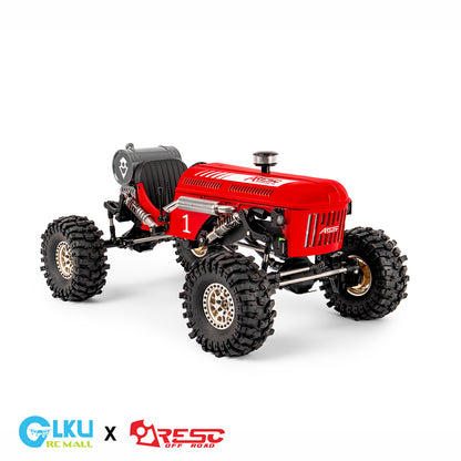 Aresc TG-1 Rock Crawler MK1330 Vintage Tractor 1/10 Scale Full Metal CNC Precision Machined