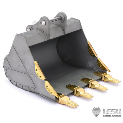 LESU 1/14 Excavator C374F original bucket DIY modified quick disassembly metal bucket
