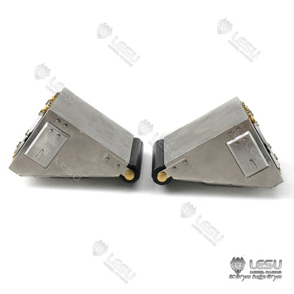 1/14 Tamiya Toys FH16 Sand Spreader FH16 Metal Tool Box Side Decoration Upgrade Parts LESU Model