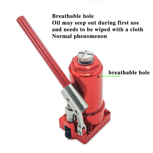 JDM-163 RC Hydraulic Metal CNC Jack 15kg Load 51-102mm For Tamiya Lesu Scaleclub Huina Excavator Truck Engineering Vehicle Model