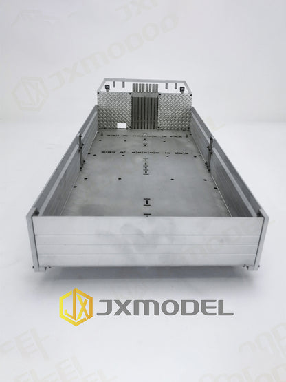 JX head hanging plate cargo box - JXMODEL-F1650 with hanging plate long and short cargo box metal box 1/14