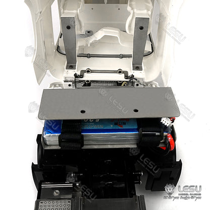 LESU 1/14 truck model toy truck second floor platform set Tamiya tractor FH16 DIY modification