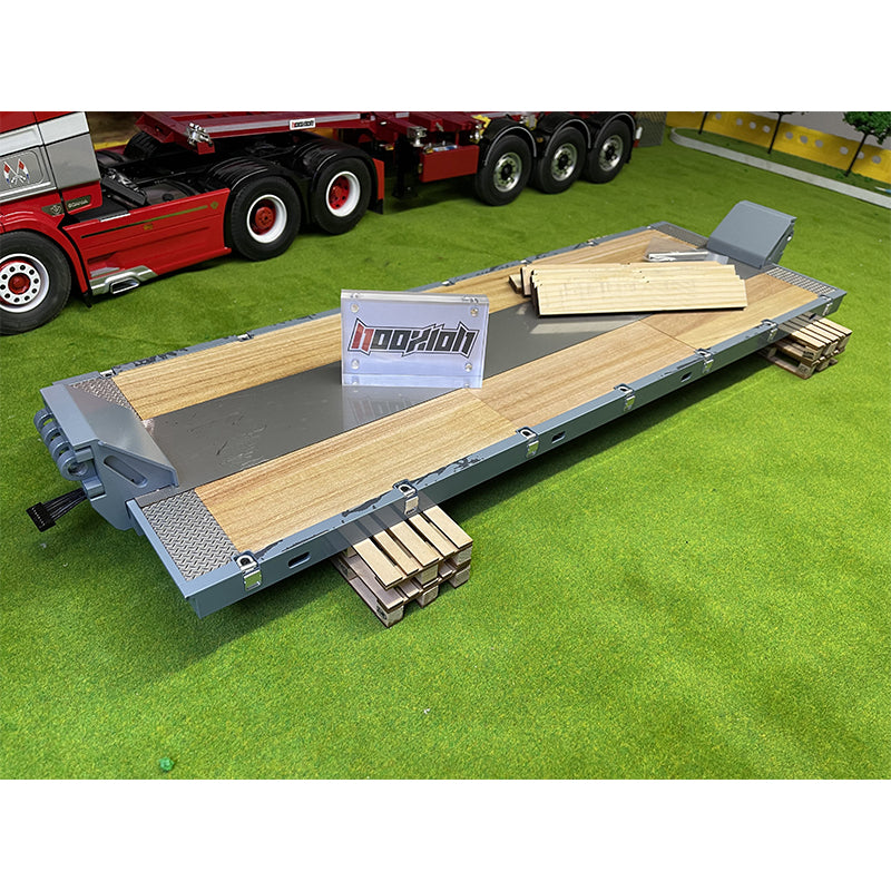 Nooxion 1/14 2+5 series trailer upgrade low-bed module kit