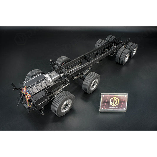 8x4 chassis (specially designed for JX rescue vehicle 2.0) JXmodel Tamiya tow truck, 2-speed gearbox, locking differential