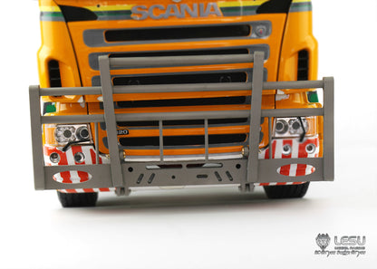 1/14 truck tractor remote control toy metal crash barrier R470 R620 front bumper bullpen Tamiya LESU
