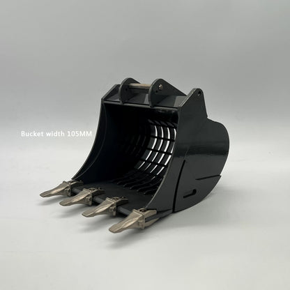 XDRC 1/14 LR945 Hydraulic Excavator Model with Screening Bucket Attachment
