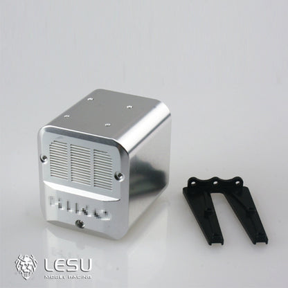 For Tamiya 1/14 RC tractor truck 700-D1-P metal simulation exhaust tank decoration accessories upgrade modified LESU