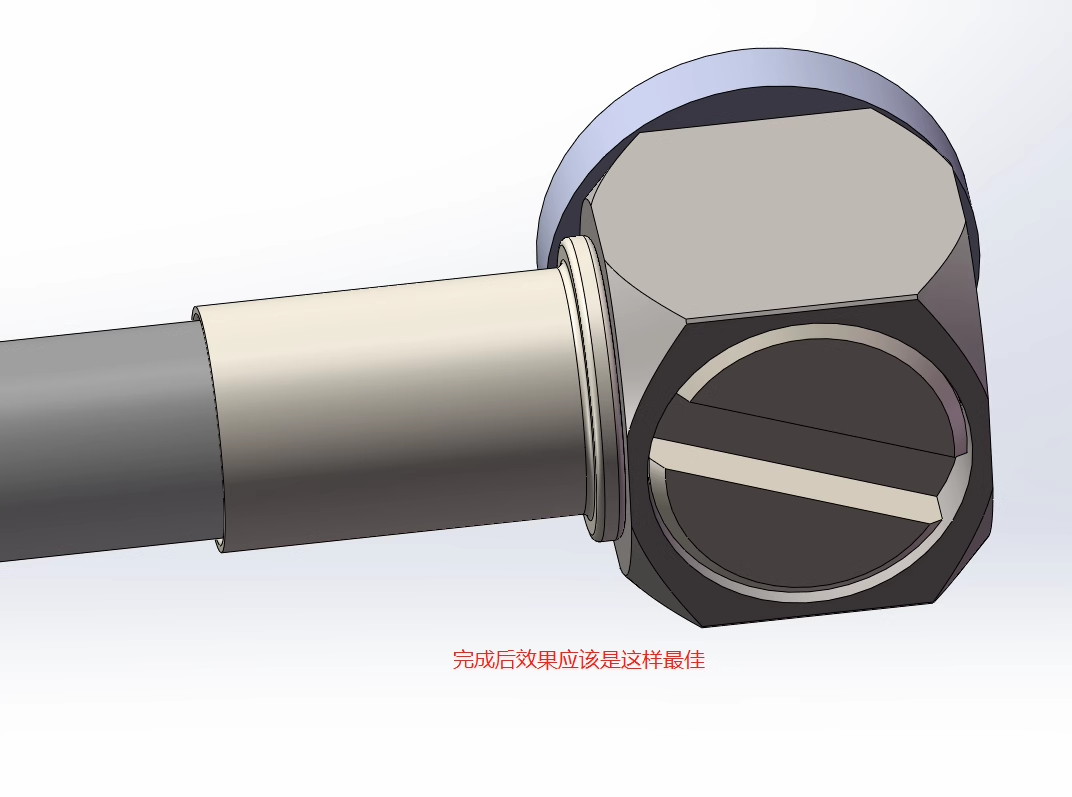 Hydraulic model nozzle with fixed sleeve nylon tube sleeve