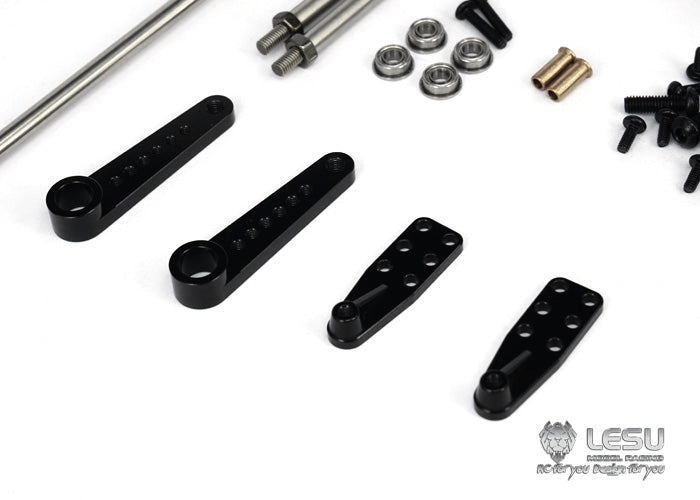 1/14 Mud tractor axle 8X8 linkage steering tie rod G-6020 RC remote control car model LESU