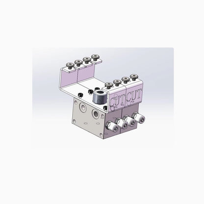 CUT Model Combined Multi-way Directional Valve Hydraulic Model Directional Valve CUT-BZ-20