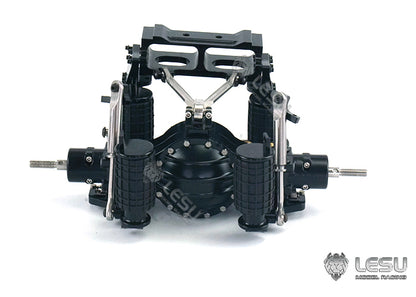1/14 simulation truck model Tamiya modified accessories X-8023-B independent bridge shock absorber airbag suspension LESU
