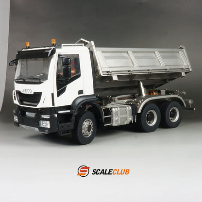 Scaleclub 1/14 Iveco iveco6x6 full metal hydraulic 3-way dump truck