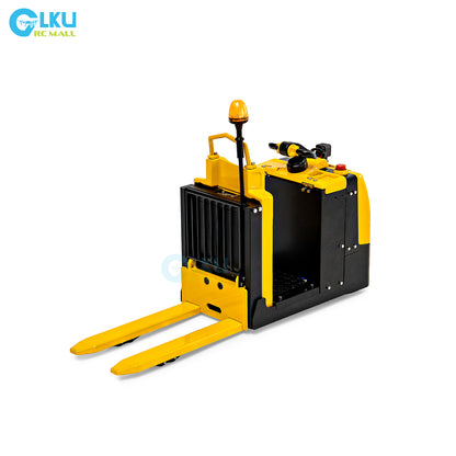 HT HOBBY 1/14 Mini Remote Control Electric Metal RC Model Yale MO55 Forklift with Lighting and Sound System