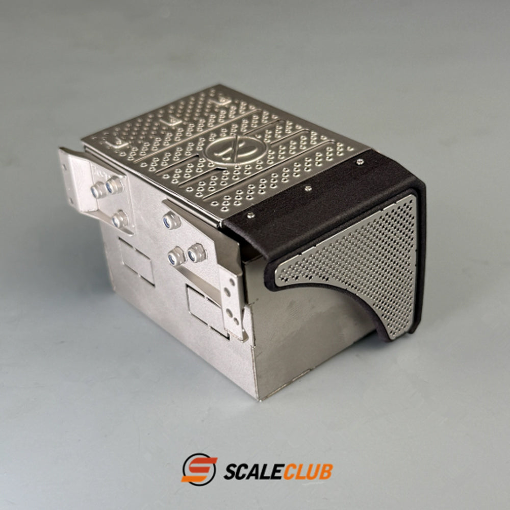 Scaleclub Tamiya 1:14 Mercedes-Benz 3363 4151 Tractor Head Mud Head New Euro 6 Exhaust