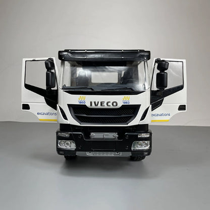 MD Model 1/14 Simulation Model Metal Chassis Tamiya Iveco Truck 4x2 Tractor Truck