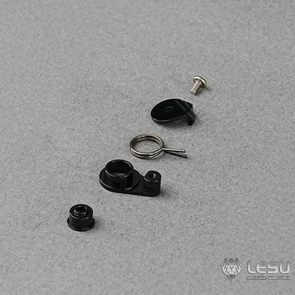 CNC aluminum alloy metal servo arm to prevent the servo from blocking and burning out. High torque and high strength M2 servo rocker arm