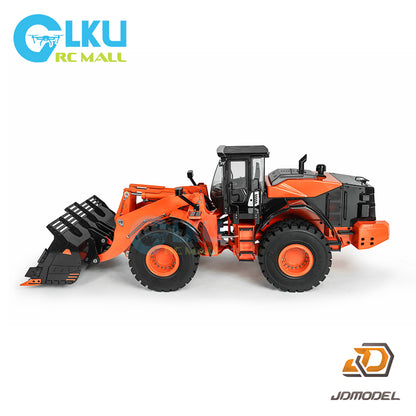 JDMODELJDM-198 Remote Control Hydraulic Loader Model ZW370 LOADER Forklift