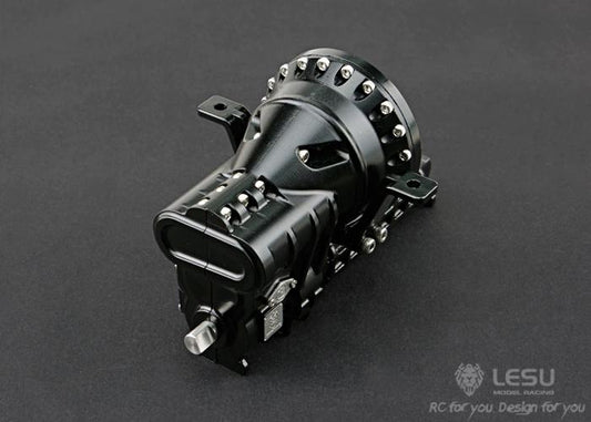 LESU 1/14 Tamiya tractor truck three-speed gearbox F-5015 high torque gearbox original installation model