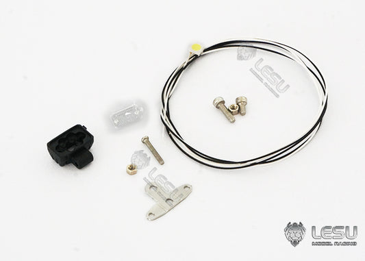 LED S-1284 simulation spotlight accessories suitable for Tamiya 1/14 RC truck engineering vehicle model upgrade modification