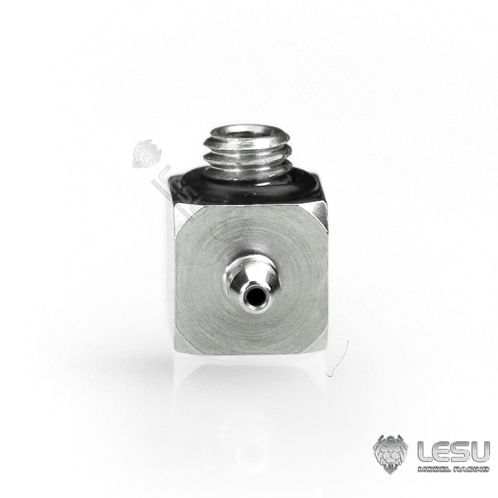 LESU Y-1565-B modified stainless steel precision M2 elbow nozzle suitable for nylon 2*1MM oil pipe