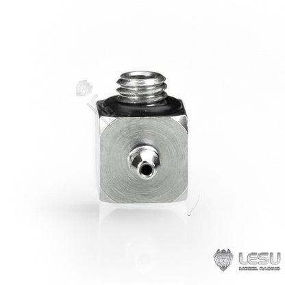 LESU Y-1565-B modified stainless steel precision M2 elbow nozzle suitable for nylon 2*1MM oil pipe