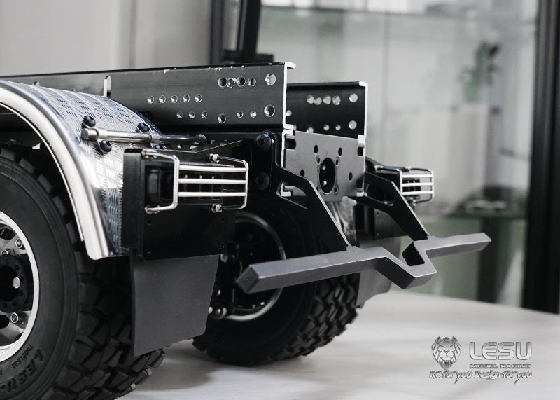 1/14 truck Tamiya mud head rear bumper H-1303 dump truck heavy trailer roll-on roll-off DIY model LESU