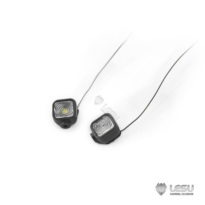 LESU 1/14 Engineering Truck Simulation Spotlight Headlight LED Light S-1323 DIY Modified Accessories Model