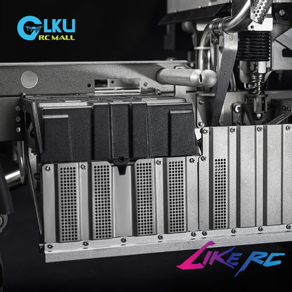 LIKERC 1/14 Mercedes-Benz Unimog U535 remote control car simulation alloy car model off-road climbing car model